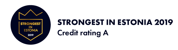Certificate strongest in Estonia 2019 - Greenspirit OÜ